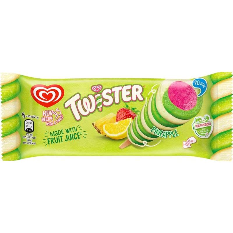 Nanuk Twister limetka+ananas+jahoda 80ml /35x
